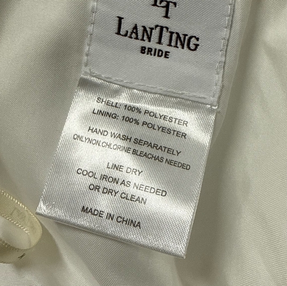 Spaghetti Straps Tulle A-line Wedding Dresses | Deep V-neck Pleated Bridal Gowns - Picture 12 of 16